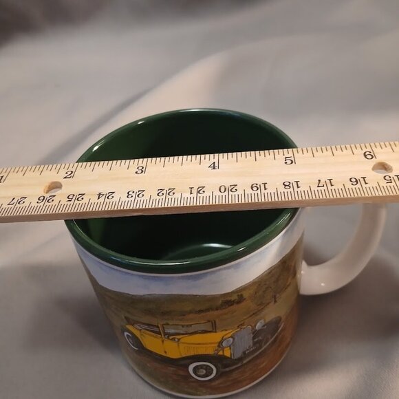 Flowers Inc Balloons Antique Cars Coffee Mugs Tea Cups S. Tuck Artist 1980s - Picture 10 of 11